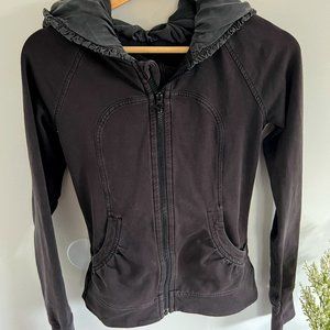 Lululemon Black Limited Edition Scuba Jacket Size Sm